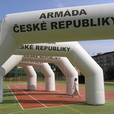 Inflatable arches Army of Czech republic