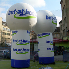 Inflatable sphere Bet-at-home