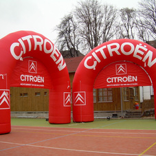 Inflatable arch Citroën