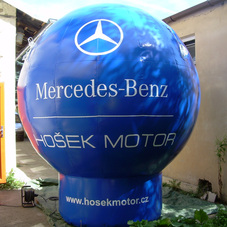 Inflatable sphere Mercedes-Benz