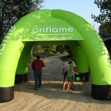 Inflatable tent Oriflame