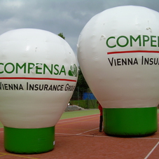 Aufblasbaren Ballon Compensa