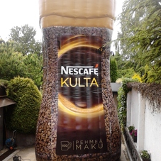 Aufblasbare krug Nescafé