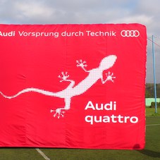 Inflatable block Audi