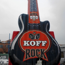 Inflatable guitar KOFF