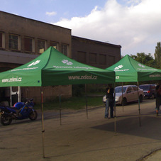 Folding tent Strana zelených