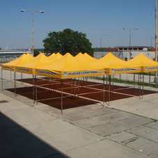 Folding tent Černá hora