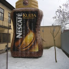 Inflatable jar Nescafé_2