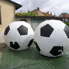 Inflatable foot-ball