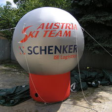 Aufblasbaren Kugeln Ski Austria