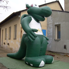 Inflatable dragon Bansko