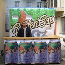 Inflatable bar Golden Cap