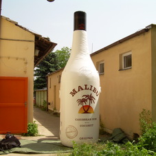 Inflatable bottle Malibu