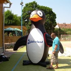 Inflatable penguin