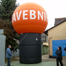 Aufblasbaren Kugeln Stavebniny