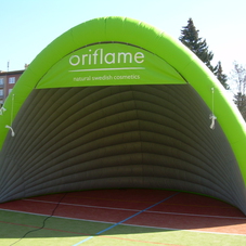 Inflatable tent Oriflame_2