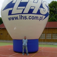 Inflatable balloon LHS