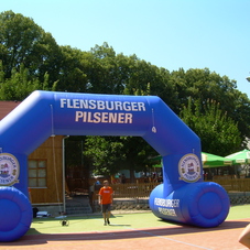 Inflatable arch Flensburger