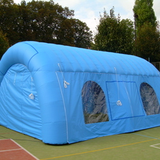 Inflatable tent Gold ski