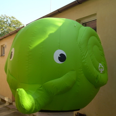 Inflatable elephant