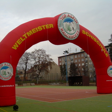 Inflatable arch Walchhofer