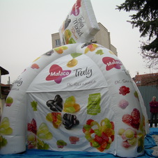 Inflatable tent Malaco