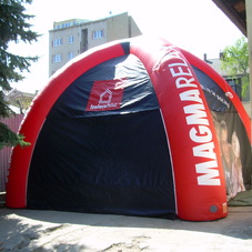 Inflatable tent Izolace Polná