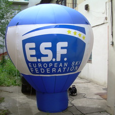 Inflatable balloon ESF