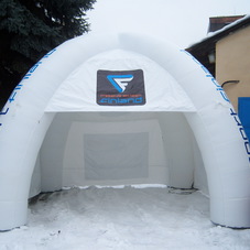 Inflatable tent Ski sport Finland