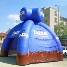 Inflatable tent Tazza