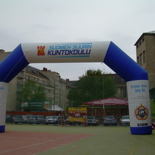 Inflatable arch Suomen