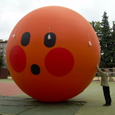 Inflatable sphere Turku