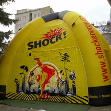 Inflatable tent Shock