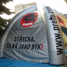 Inflatable tent Prefa