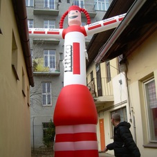 Inflatable mascot Kika