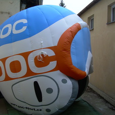 Inflatable helmet POC