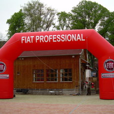 Inflatable arch Fiat