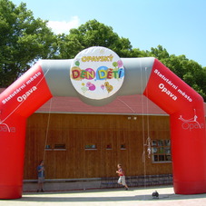 Inflatable arch Opava