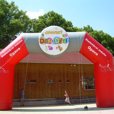 Inflatable arch Opava