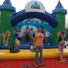 Bouncy castle ČSOB