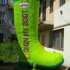 aufblasbare Schuh