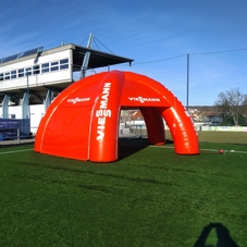 Inflatable tent Viessmann