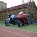 Inflatable motorcycles Suzuki