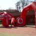 Inflatable tent Vodafone
