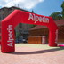 Inflatable arch Alpecin