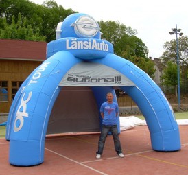 Four-legged tent