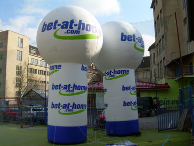 Inflatable sphere Bet-at-home