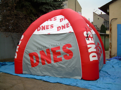 Inflatable tent MF Dnes
