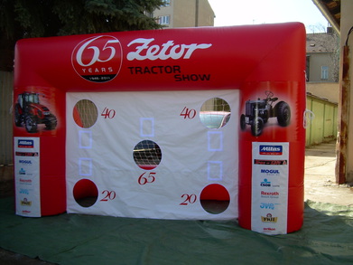 Inflatable goal Zetor