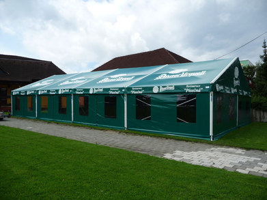 Structure tent Pilsner Urquell